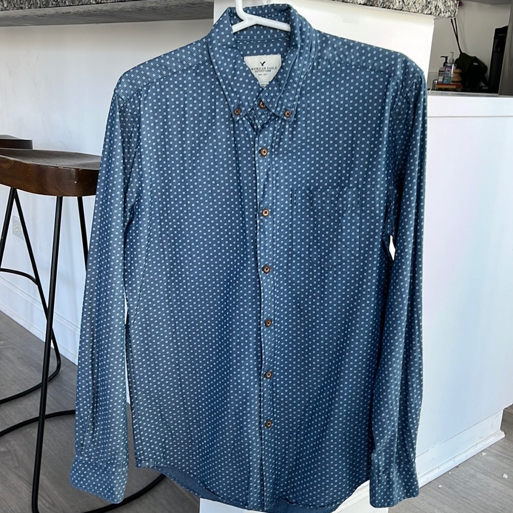 American Eagle button down shirt, small